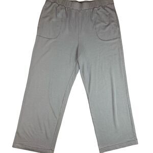 Old Navy Women's XL Medium-Pewter Blue Thick Wide Leg Soft Lounge Pant